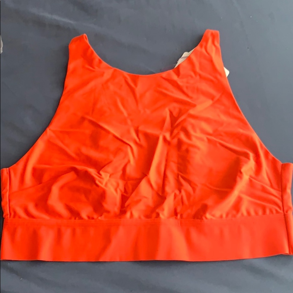 Red bralette